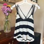 Rue 21 Black and White Striped Women's Flowy Tank Top NEW Photo 5
