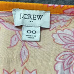 J.Crew Scoop Neck Mini Dress Bird Of Paradise Tropical Floral Size 00 XXS Photo 5