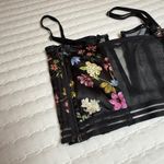 Victoria's Secret Victoria’s Secret Very Sexy Black Floral Bustier Longline Bra XS Extra Small Photo 4