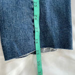 AQUA NWT ‎ Pearl Embellished Distressed Straight Leg Jeans Ankle Cropped Size 24 Photo 10