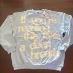 Mayfair Light Blue Sweatshirt Size L Photo 0