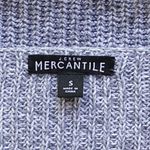 J.Crew MERCANTILE Gray Cotton Casual Pullover Winter Sweater ~ Womens Size SMALL Photo 4