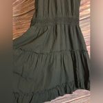 Merokeety  Black Sleeveless Dress with Ruffles. Size Large. Photo 2