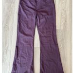 Halara High Waisted Pilates Flare Yoga Casual Stretch Red Mahogany Leggings XL Photo 2