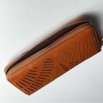 Women's Fall Color Cognac Multiple Compartment Wallet Photo 2