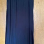 Lou & grey  Pull-on Black Cotton Skirt Stretch M Photo 0