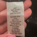 Loft Women’s Black Patterned Blouse Flared Sleeves XS Office Business Casual Photo 5