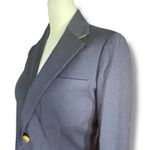 Ralph Lauren Vintage Rugby Navy Wool Blazer Gold Crest Buttons Size 2 Classic Photo 2