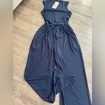 PRETTY GARDEN summer mock neck with pockets jumpsuit ✨ Photo 9