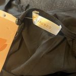 KIRUNDO black short sleeve tiered loose fitting dress | large Photo 4