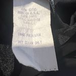 Womens Midi Black VTG Sleeveless Dress Y2K Fairygoth Gothic LBD Sexy Size M Photo 6