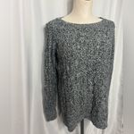 Loft Ann Taylor  grey CABLE KNIT SWEATER
Women's Small Pullover Photo 6