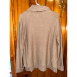 Karen Scott Women's Comfy Cable Knit Sweater Tan Long Sleeve Size Large Photo 1