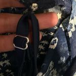 Ophelia Roe  Blue Floral Long Sleeve Dress Women’s Size Large Photo 6