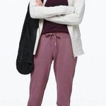 Lululemon • Warm Down Jogger II cotton terry sweat pants Antique Bark purple Photo 1