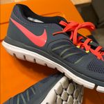 Nike  Black and Orange Athletic Shoes Photo 6