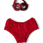Cacique Red Ruffle Bloomers Photo 0