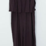 Anthropologie  Mo:Vint Linen Blend Culotte Sleeveless Jumpsuit Boho Womens‎ Small Photo 0