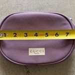 Gucci beauty / canvas makeup pouch / purple Photo 5
