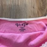 Brandy Melville Pink Lace Trim Cami Top Photo 1