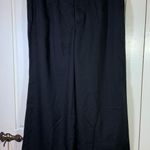 SheIn Wide Leg Palazzo Pants Black High Rise Trousers XL Career Office Capsule Photo 0
