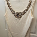 JM Collection FINAL MARKDOWN Ladies’  Decorative Ribbed Tank (XL) Photo 0