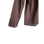 Cato  Women Top‎ 18/20 Brown Embroidered Button Up Boho Cowgirl Western Casual Photo 6