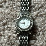 Women’s vintage silver/diamond‎ wristwatch length: 7inches Silver Photo 2