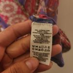 Free People XS Havana Purple Pink Green Boho Mesh Sleeveless Floral Blouse Top Photo 3