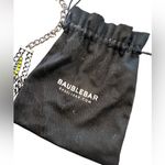 BaubleBar Chunky Statement Y2K Necklace Silver Green White Turquoise  Photo 9