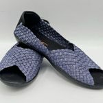 Bernie Mev Women's . CATWALK Casual Woven Slip-On Memory Foam JEANS, Size 10/41 Photo 4