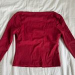 Princess Polly Red Selenie long sleeve top Photo 5