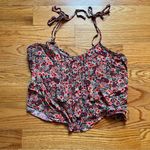 Jack Wills multicolored floral spaghetti tie straps size 6 Photo 0