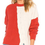 Tularosa Austin Colorblock Sweater New With Tags Photo 0