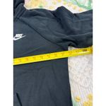 Nike Women's Medium Hoodie Sweatshirt Pullover Black Drawstring Comfort Photo 4