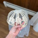 Beautiful Vintage 1970s Wedding Gown & Veil! White Size 10 Photo 3