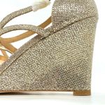 Badgley Mischka  Women's Bonanza Gold Wedge Heels Photo 6