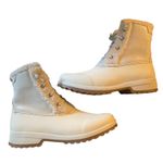 Sperry Top Sider Maritime Repel Teddy Boots Ivory Size 9.5 Photo 4