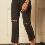 NWT Boyish x Revolve The Tommy Jeans Fatal Attraction size 26 black distressed Photo 0