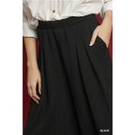 Umgee ✨NWT Elastic Waist Wide Leg Pants Photo 4