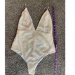 For Love & Lemons Rodin Iridescent Maxi Dress in Blanc Photo 7