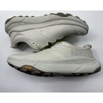 HOKA Transport Shoes Womens 8.5 Beige Lime Quick Lace Vibram Sole White Photo 1
