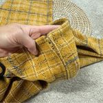 Unique Vintage  High Waisted Cropped Pants Plaid 90s Style Punk in Yellow 5X/26 Photo 8