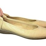 Naturalizer  9M Comfort Flexy Flat Ballet Dress Shoes Nude Tan Beige Photo 0
