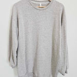 Babaton  Gray Cream Crewneck Sweater size Large Photo 0