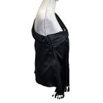 Sachin + Babi  Pasa One Shoulder Silk Tassel Blouse Black Top Womens Size 6 Photo 1