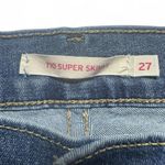 Levi's Levi’s The Super Skinny Jeans Sz 27 Medium Wash Photo 4