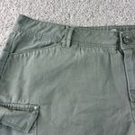 Liz Claiborne Women's Size 16 Green Cotton Cargo Shorts Casual Outdoor Comfort Photo 8