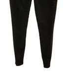 joe's jeans Coated Black Denim Stretch Mid Rise Skinny Ankle Jeans Size 25 Photo 3