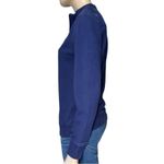 Vineyard Vines  Women’s Size XXS Navy Blue Relaxed Whale Embroidered Shep Shirt Photo 3